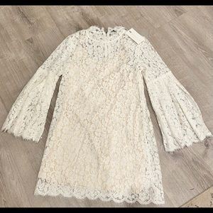 Endless Rose White Lace Dress